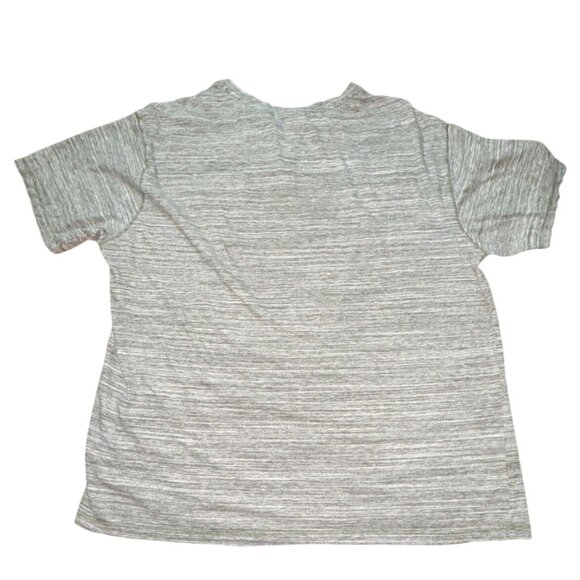 ROWM Mens Short Sleeve Henley T-Shirt-Gray-Size XL-GUC - Picture 4 of 4